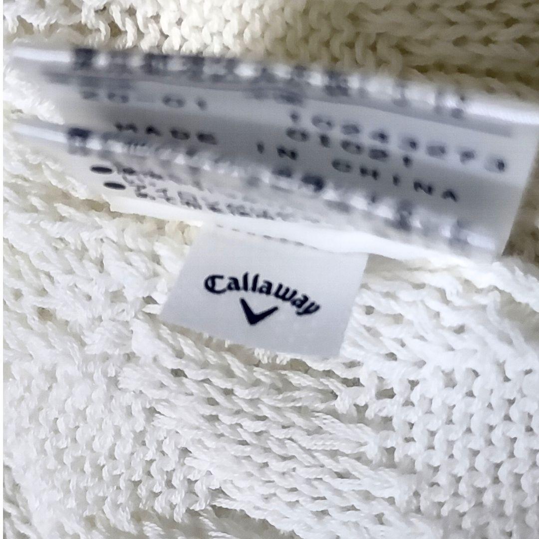 Callaway キャロウェイ ケーブル編み　薄手ニット　プルオーバー　美品