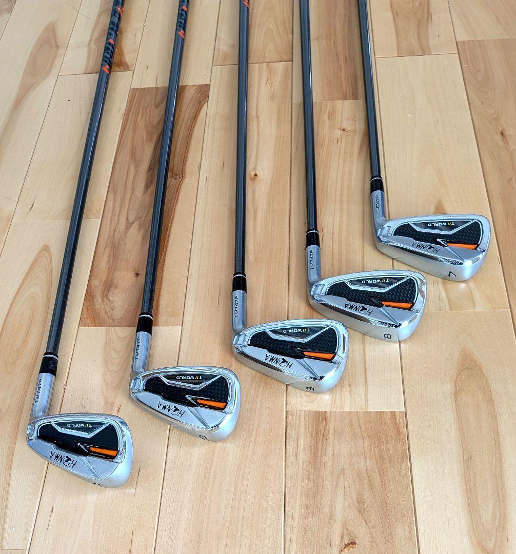 HONMA ホンマ ツアーワールド TW747P アイアン＃7〜11 5本セット