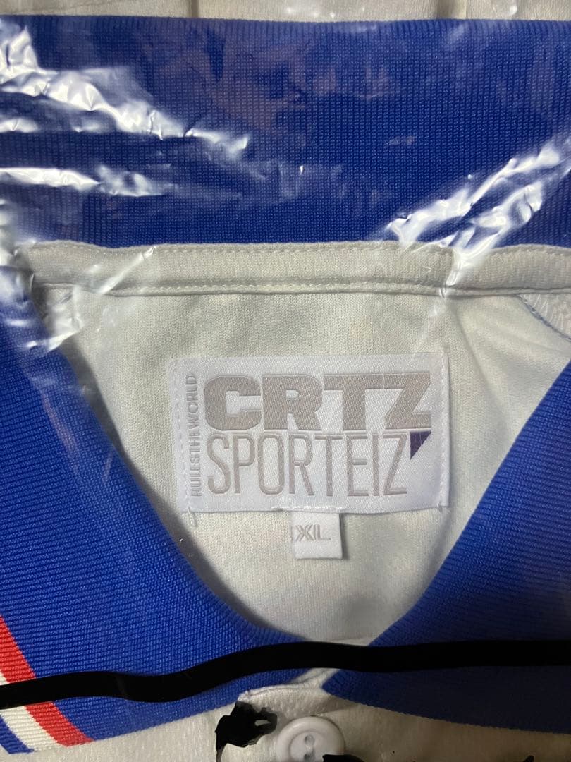 ウェア crtz corteiz FLAMES FOOTBALL JERSEY XL