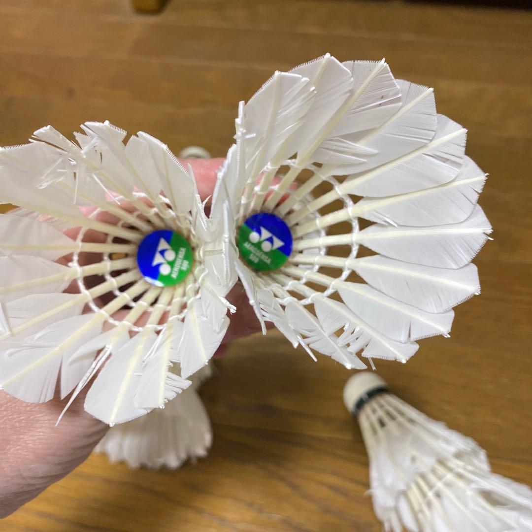 中古バドミントンシャトル エアロセンサ500 130個