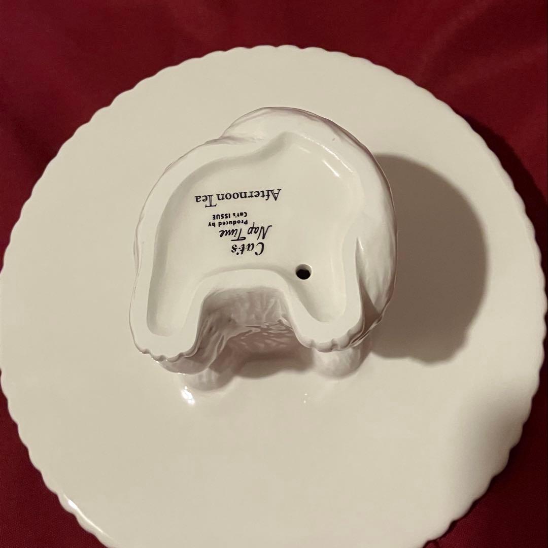 AfternoonTea♦️Cat'sNapTime♦️猫　ケーキスタンド新品　箱付