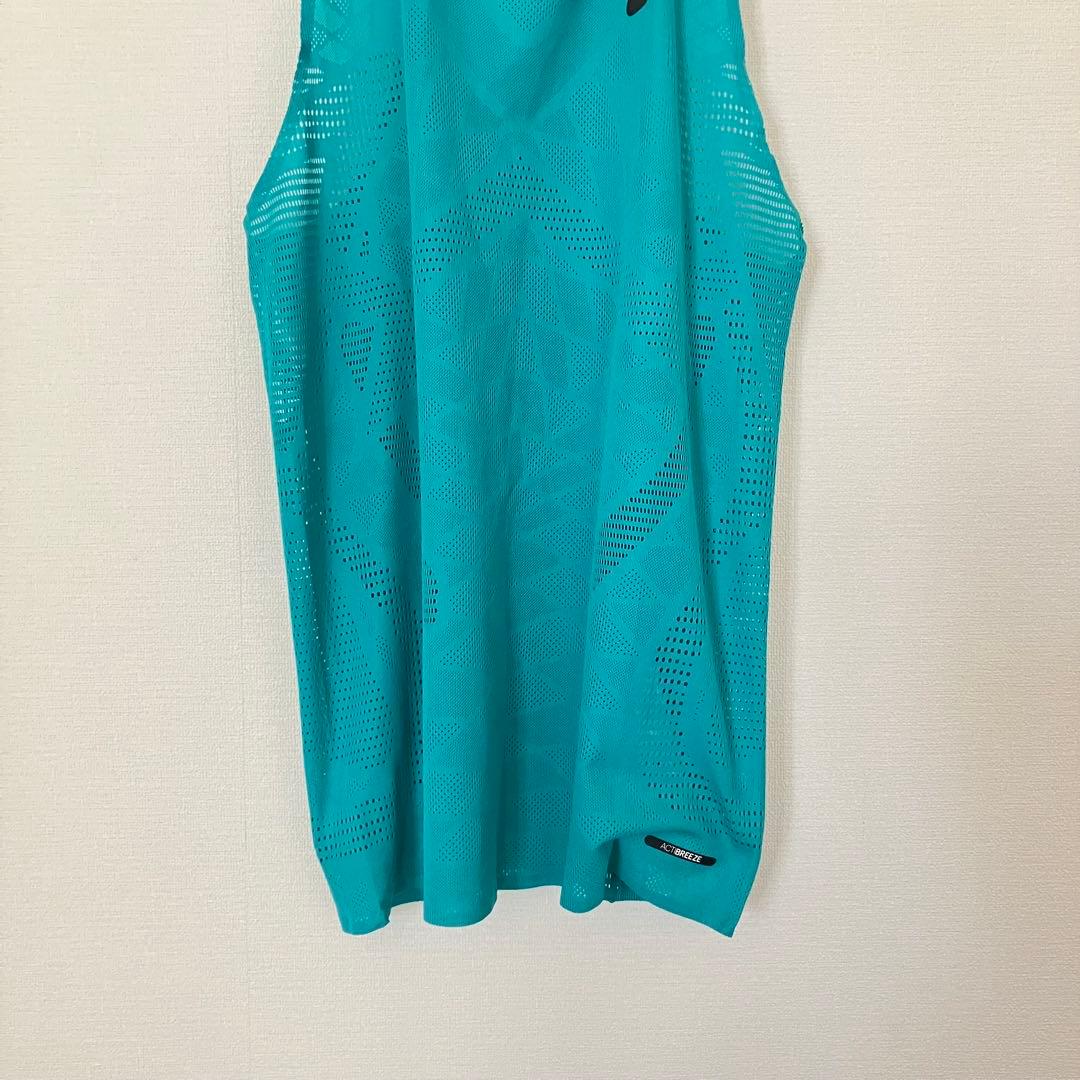 【新品・完売品】 アシックス RUN シングレット XS メタラン