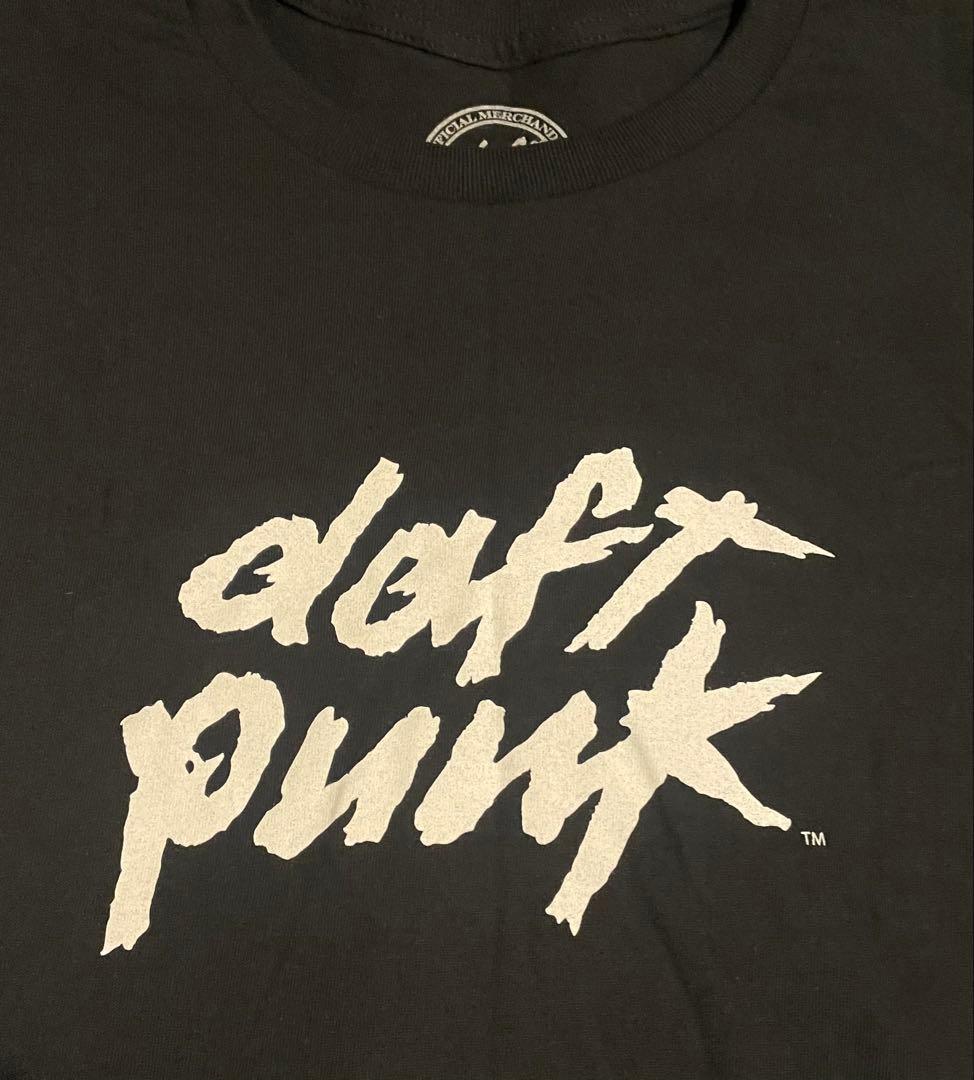 DAFT PUNK LOGO 公式オフィシャル Tシャツ　L◆山口一郎