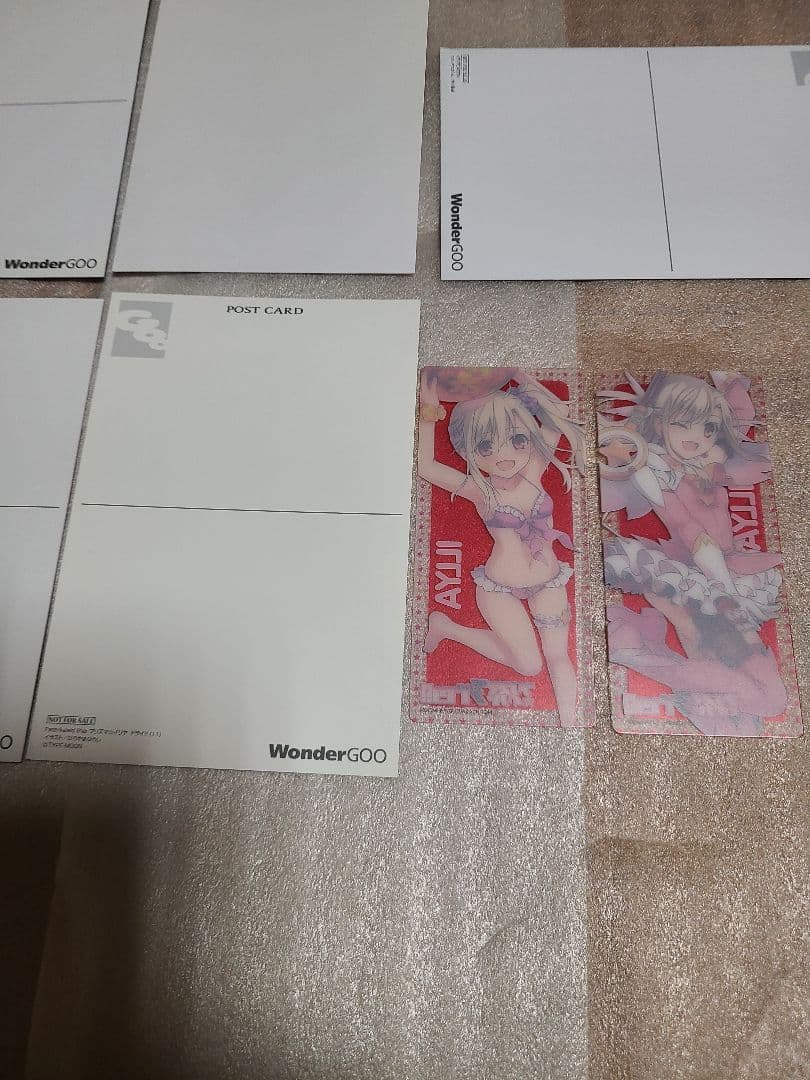 Fate/kaleid liner プリズマ ☆イリヤ ポストカード 非売品