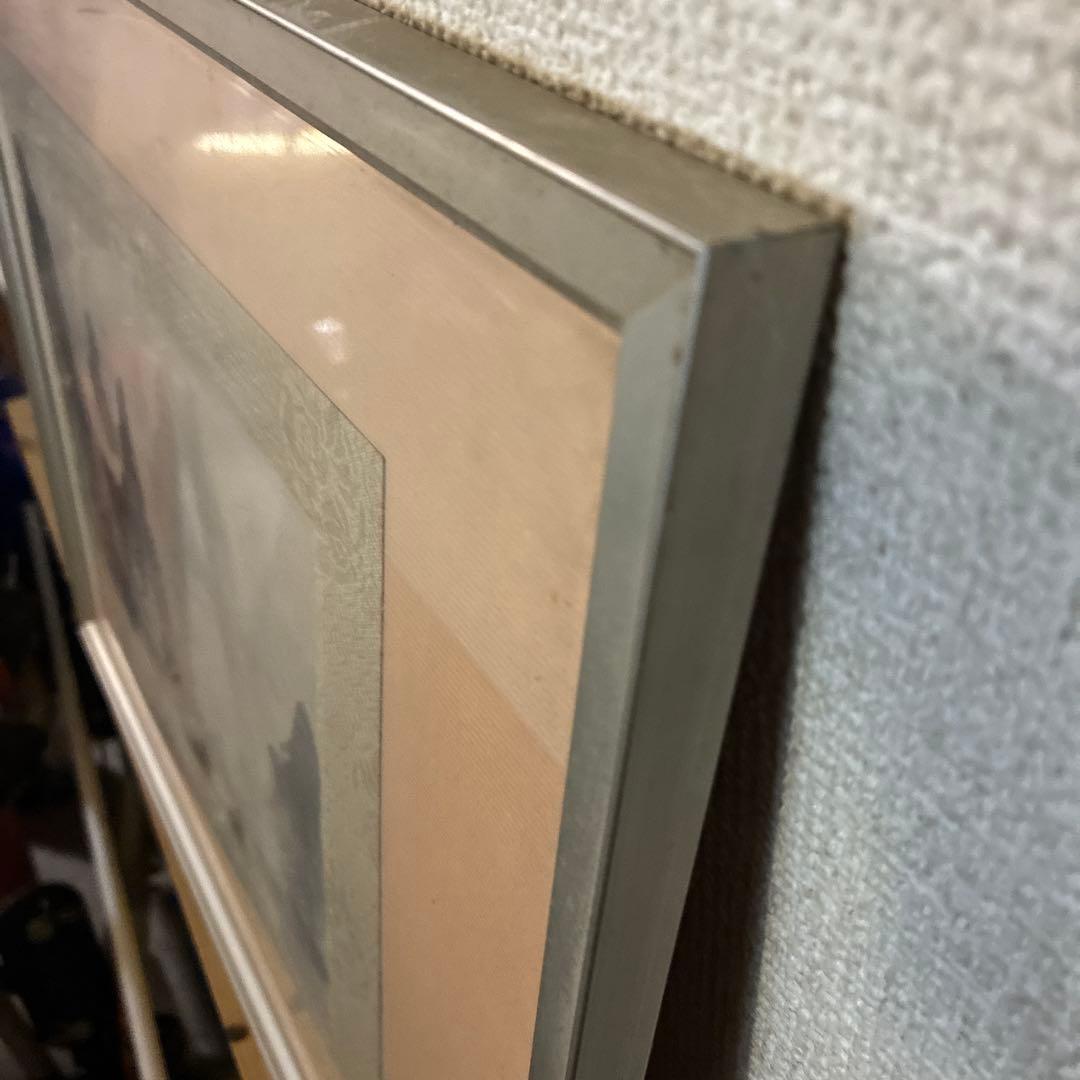 水墨画。