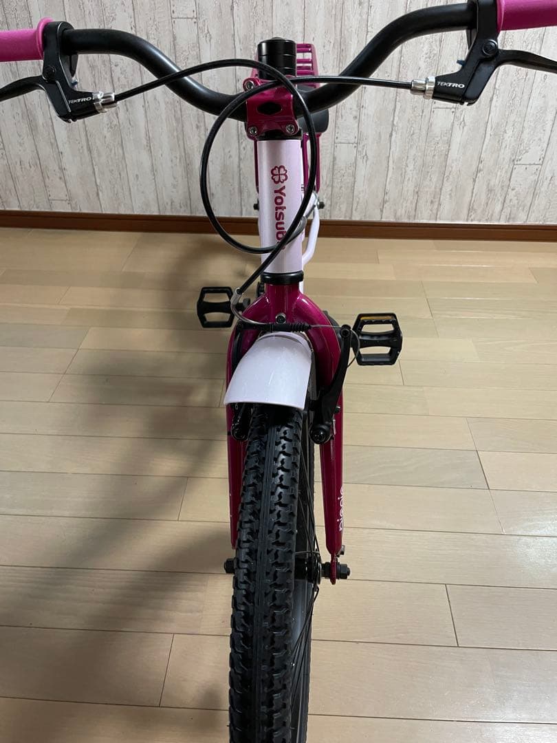 (引取限定）ヨツバサイクル　ピクニック20インチ ピンク色 2021年頃モデル