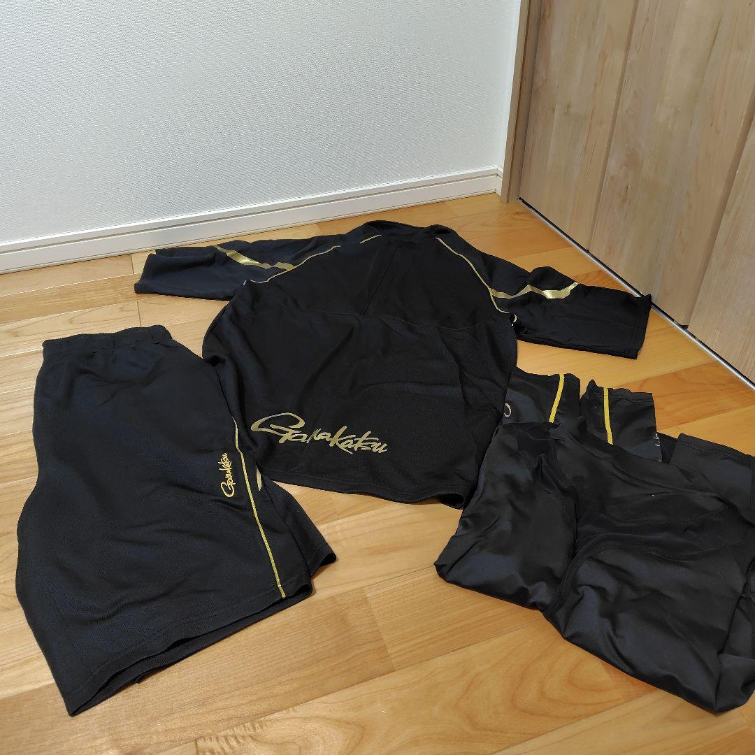 【新品】Gamakatsu がまかつ 半袖半パンツ長袖インナー3点 セット