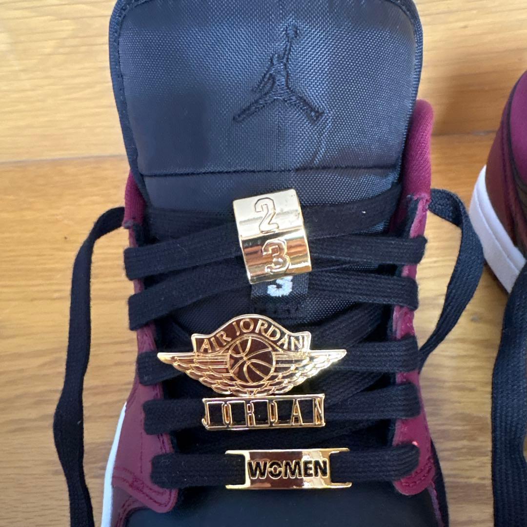 シューズ(女性用) NIKEAIRJORDAN 1 LOW DAR BEETROOT 23cm
