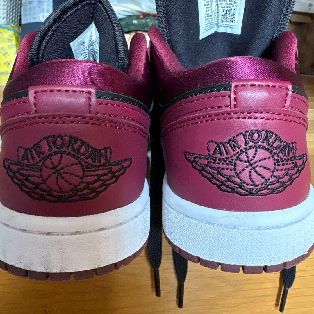 シューズ(女性用) NIKEAIRJORDAN 1 LOW DAR BEETROOT 23cm