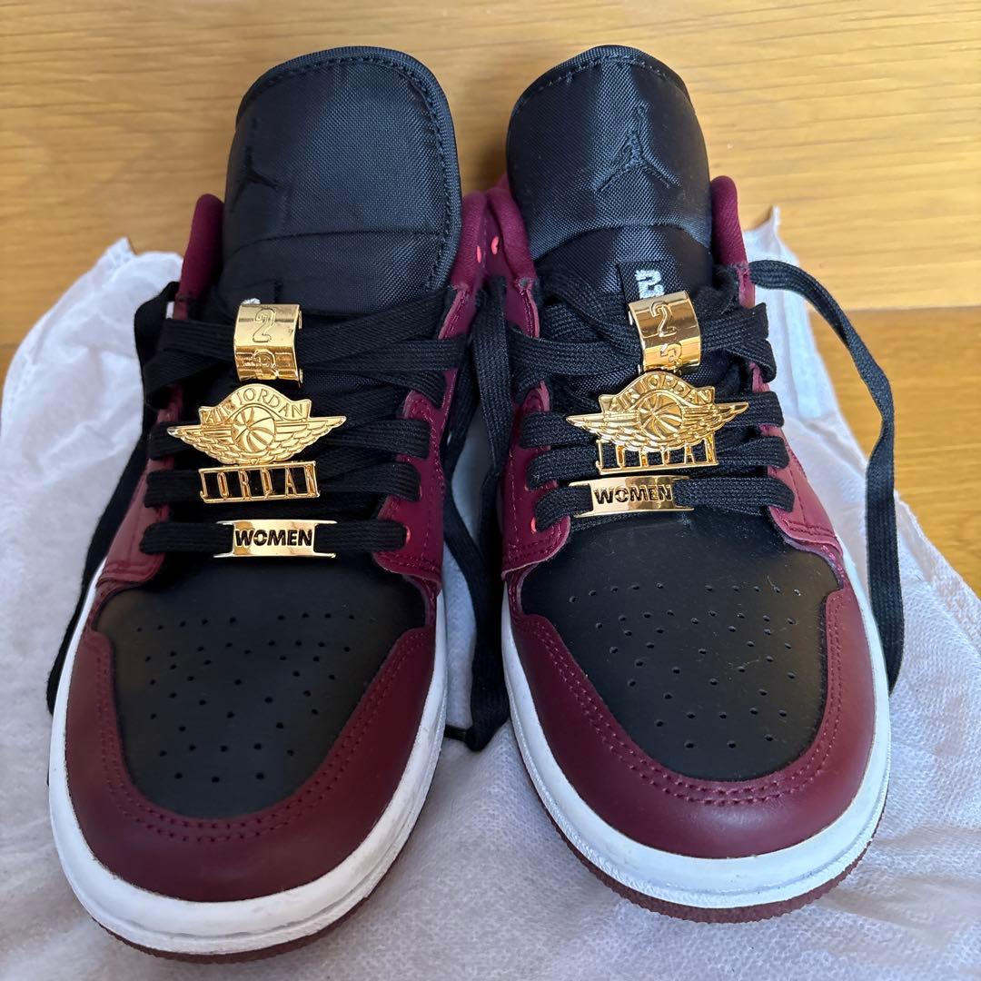 シューズ(女性用) NIKEAIRJORDAN 1 LOW DAR BEETROOT 23cm