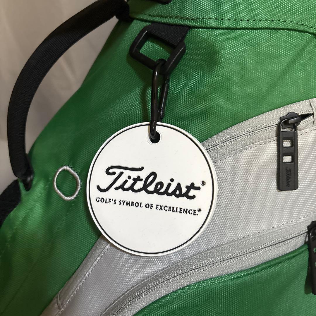 Titleist スタンド式ゴルフバッグ 緑色