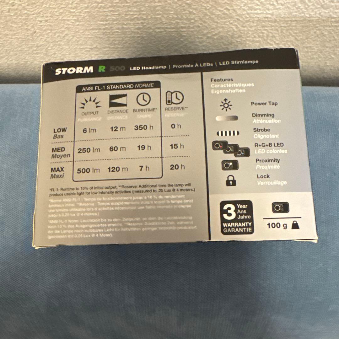  STORM R 500　ラスト1点