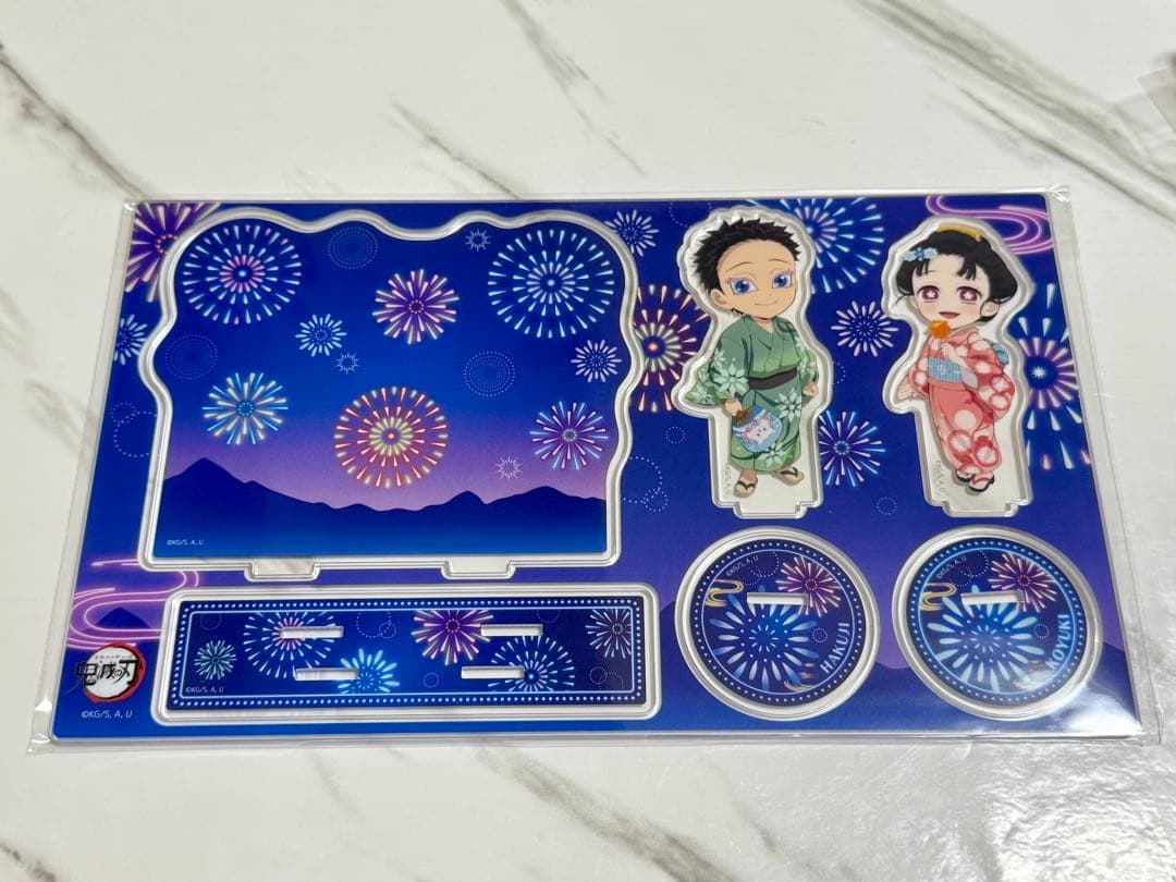 鬼滅の刃 花火大会2025 伯治と恋雪 WEBSHOPくじ セミコンプセット⑦