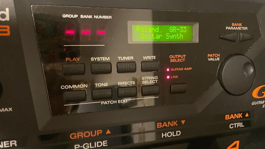 Roland ローランド ギター シンセサイザー GR-33 GR 33
