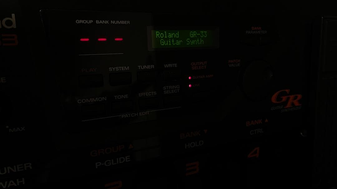 Roland ローランド ギター シンセサイザー GR-33 GR 33