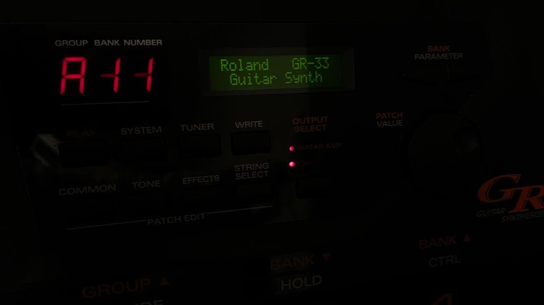 Roland ローランド ギター シンセサイザー GR-33 GR 33