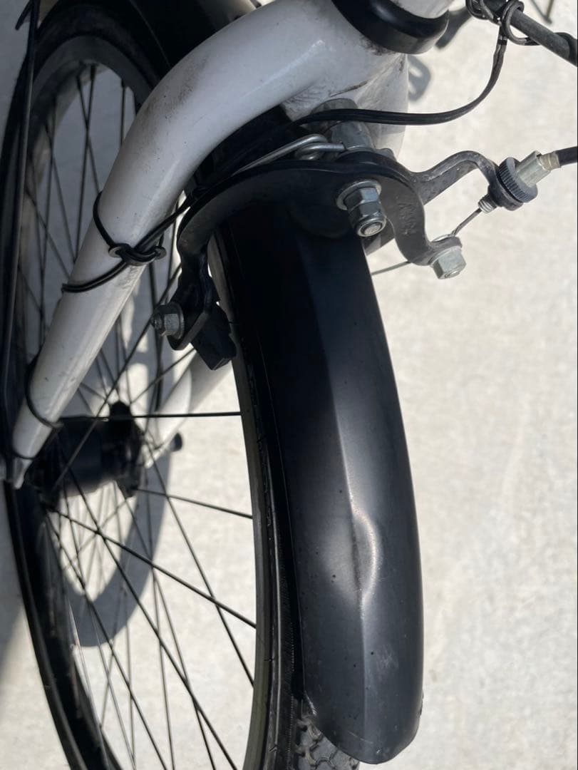【兵庫県神戸市限定】ホワイト 白 24インチ マウンテンバイク 自転車