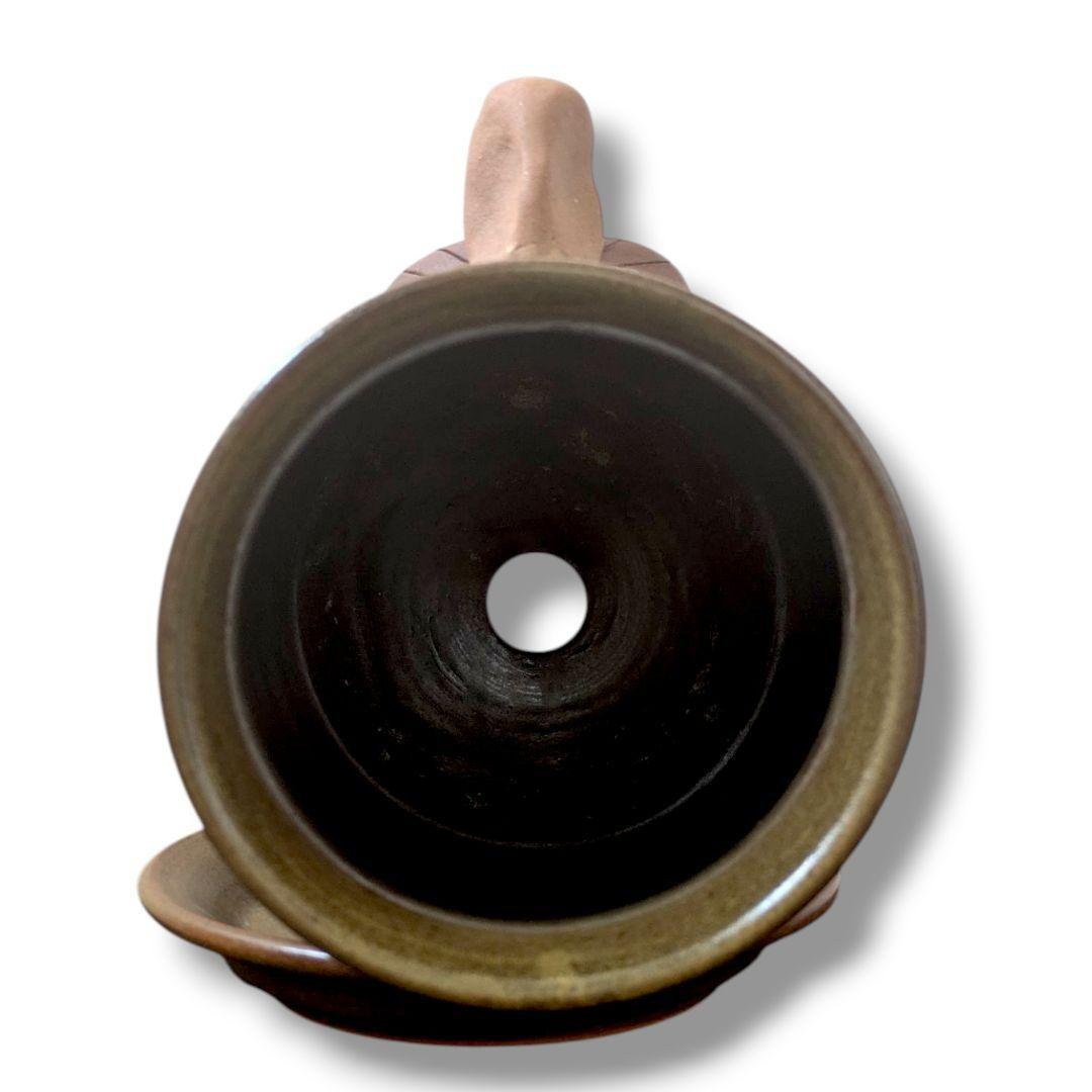 BROWN by 2-tacs POTTERY SERIES 陶器プランター 茶