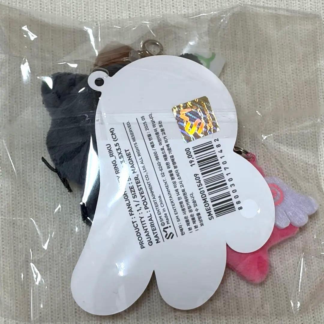 NCTWISH リク クリ FANLIGHT MINI DOLL KEYRING