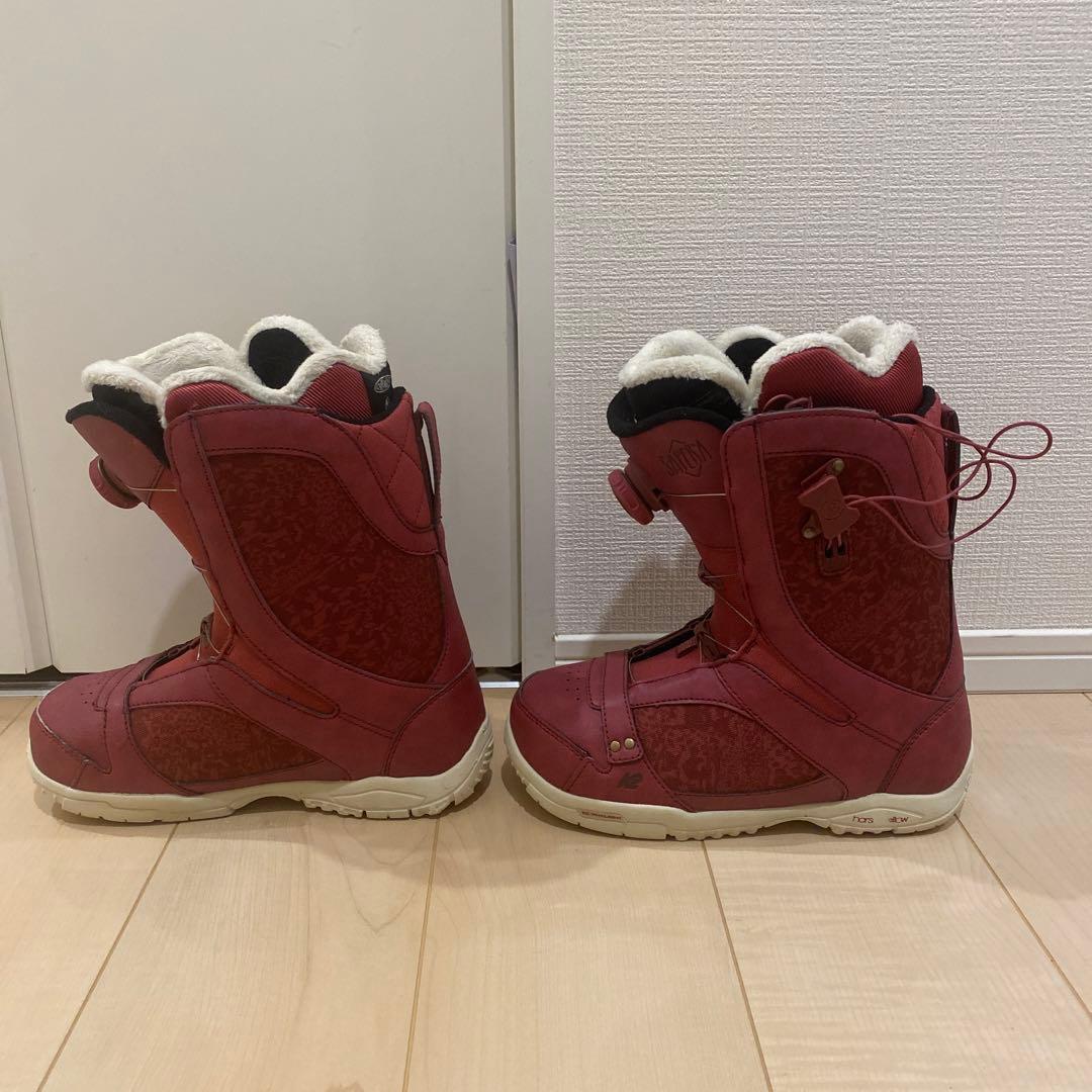 【美品】 スノボブーツ レディース　K2 SAPERA BOA 23.5cm