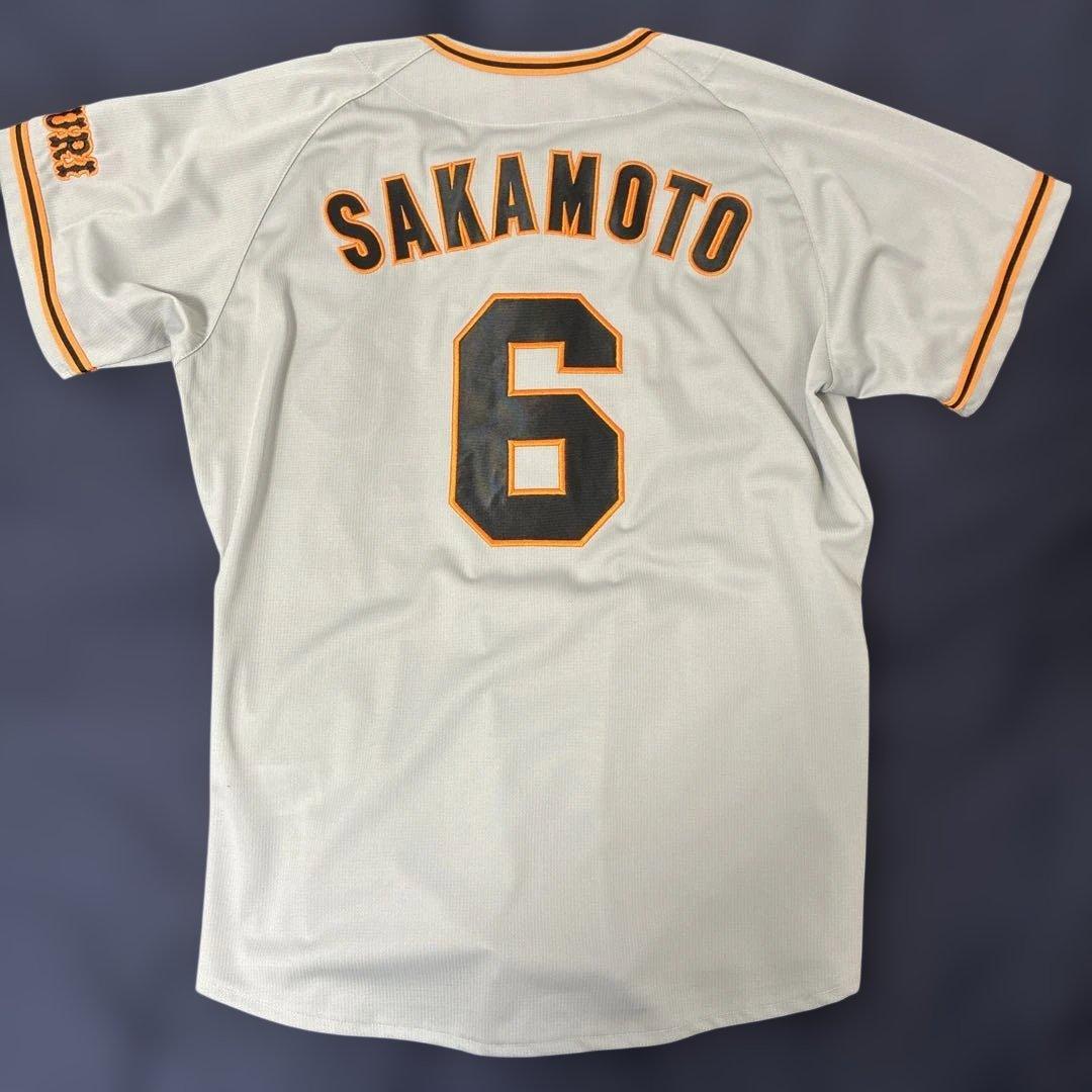 読売ジャイアンツ　坂本勇人　ビジターユニフォーム　ミズノ　Lサイズ