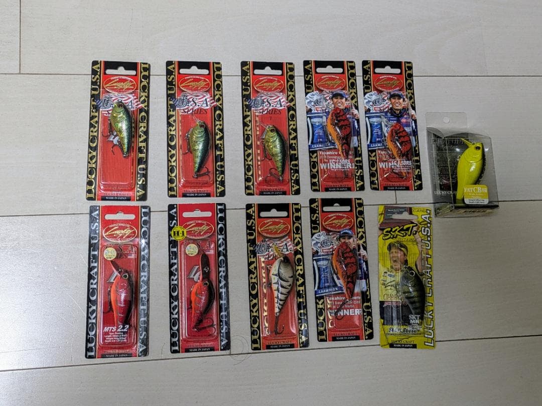 世界的名品　ラッキークラフト　クランクベイト　セット