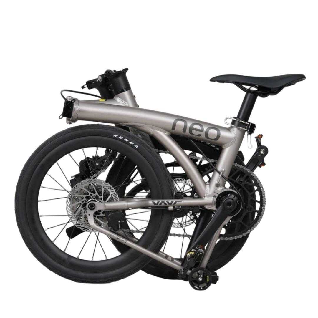 【新品】JAVA NEO 16インチ 349折りたたみ自転車 9速 油圧ディスク