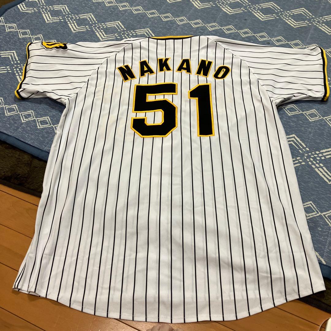 2024 Tigers ユニフォーム NAKANO 51 サイズ XO