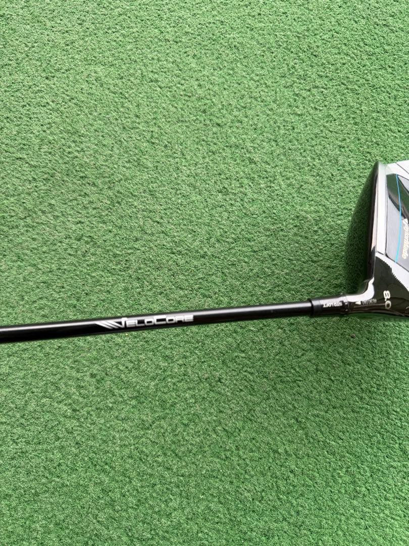 希少！ テーラーメイド qi10 コア 8度ベンタスブラック6X 45.75