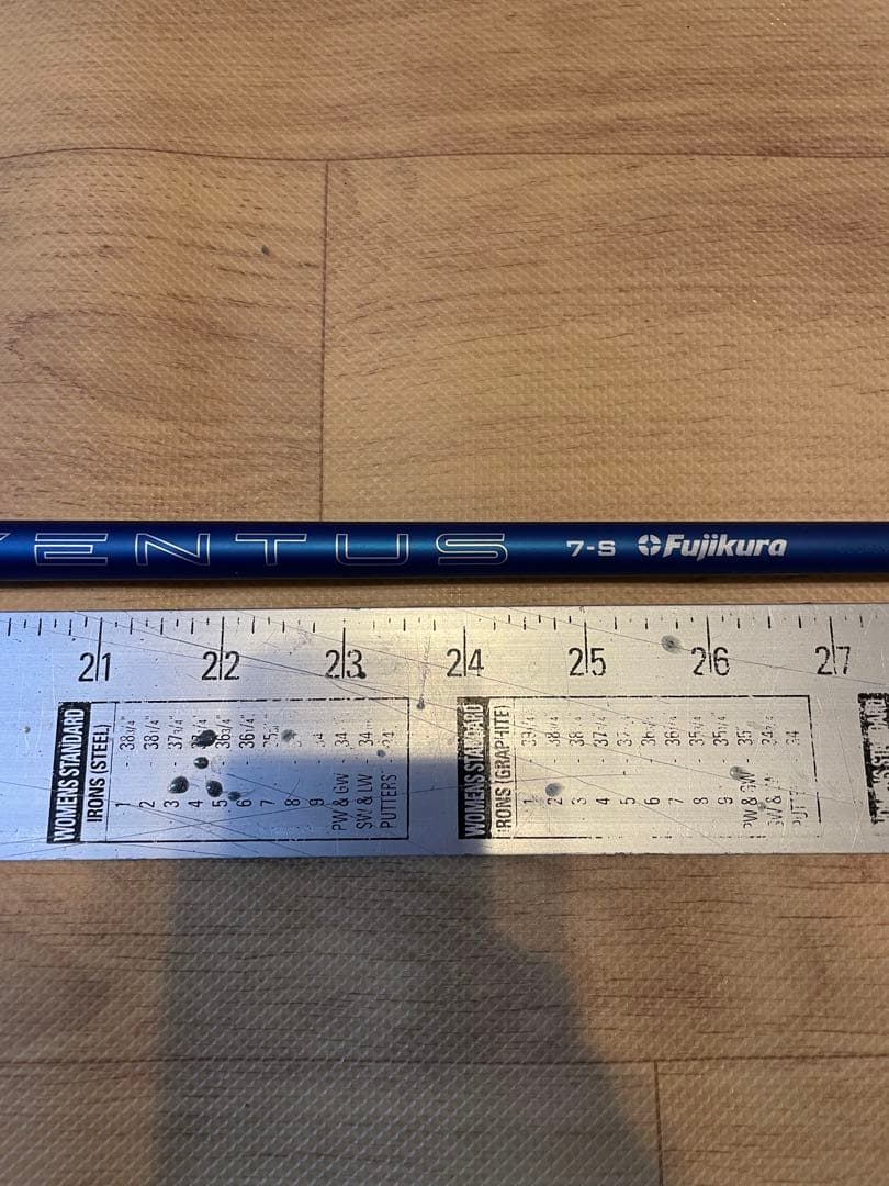 280 フジクラ　24ベンタスブルー　7S キャロスリーブ付　ドライバー用