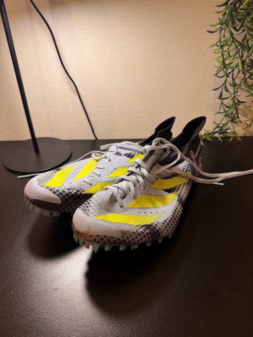 ADIZERO フィネス 薄底 27.0cm 3段ピン付属