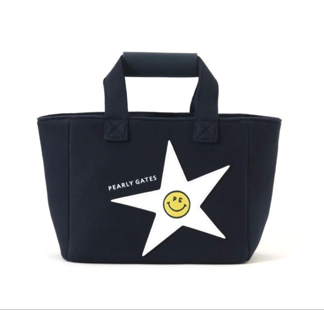 PEARLY GATES ネイビー トートバッグ