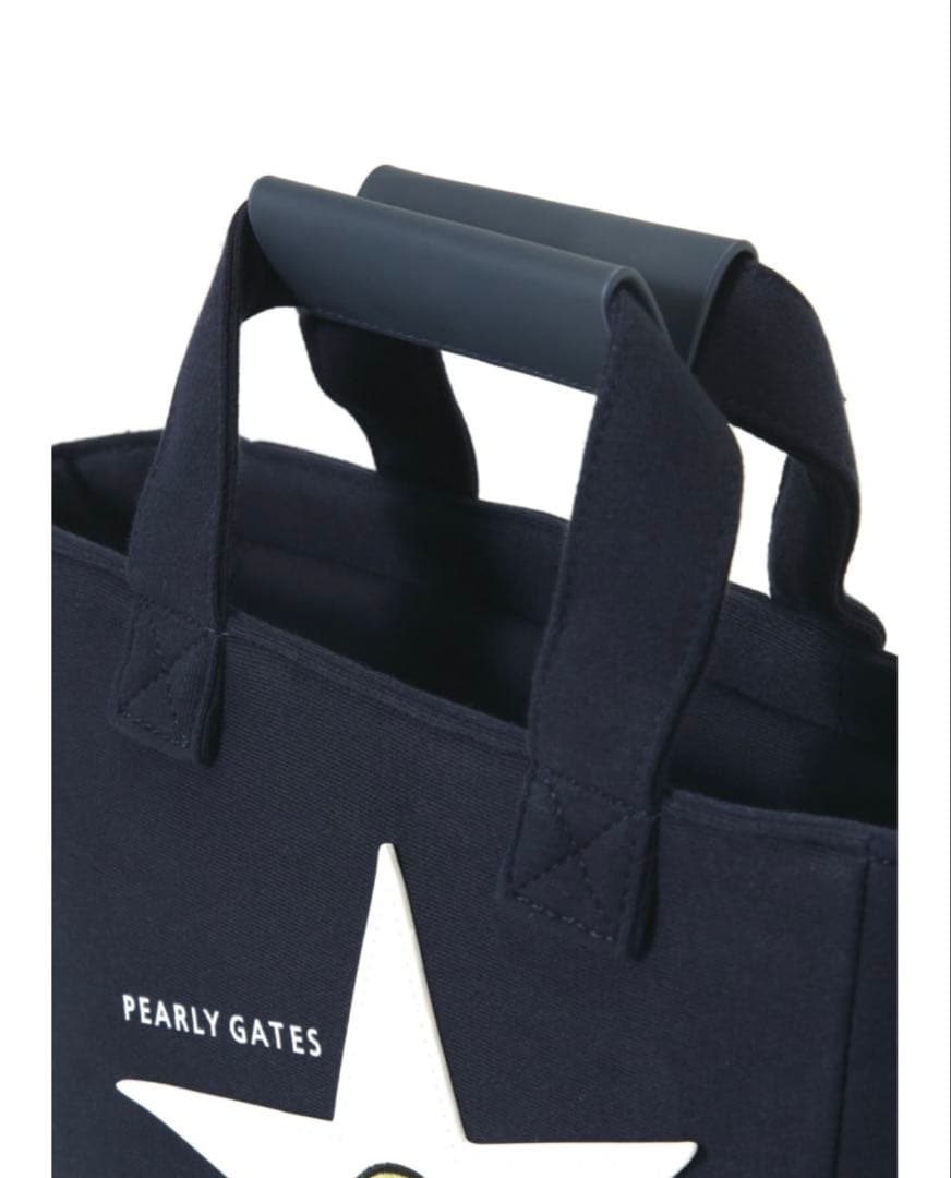 PEARLY GATES ネイビー トートバッグ