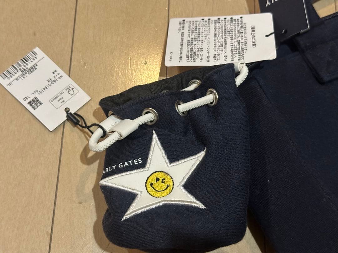 PEARLY GATES ネイビー トートバッグ