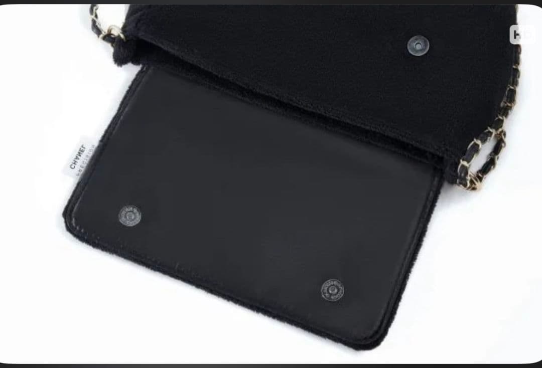 CHANEL ノベルティ ショルダーバッグ ブラックロゴ入り