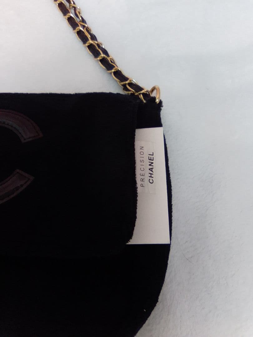 CHANEL ノベルティ ショルダーバッグ ブラックロゴ入り