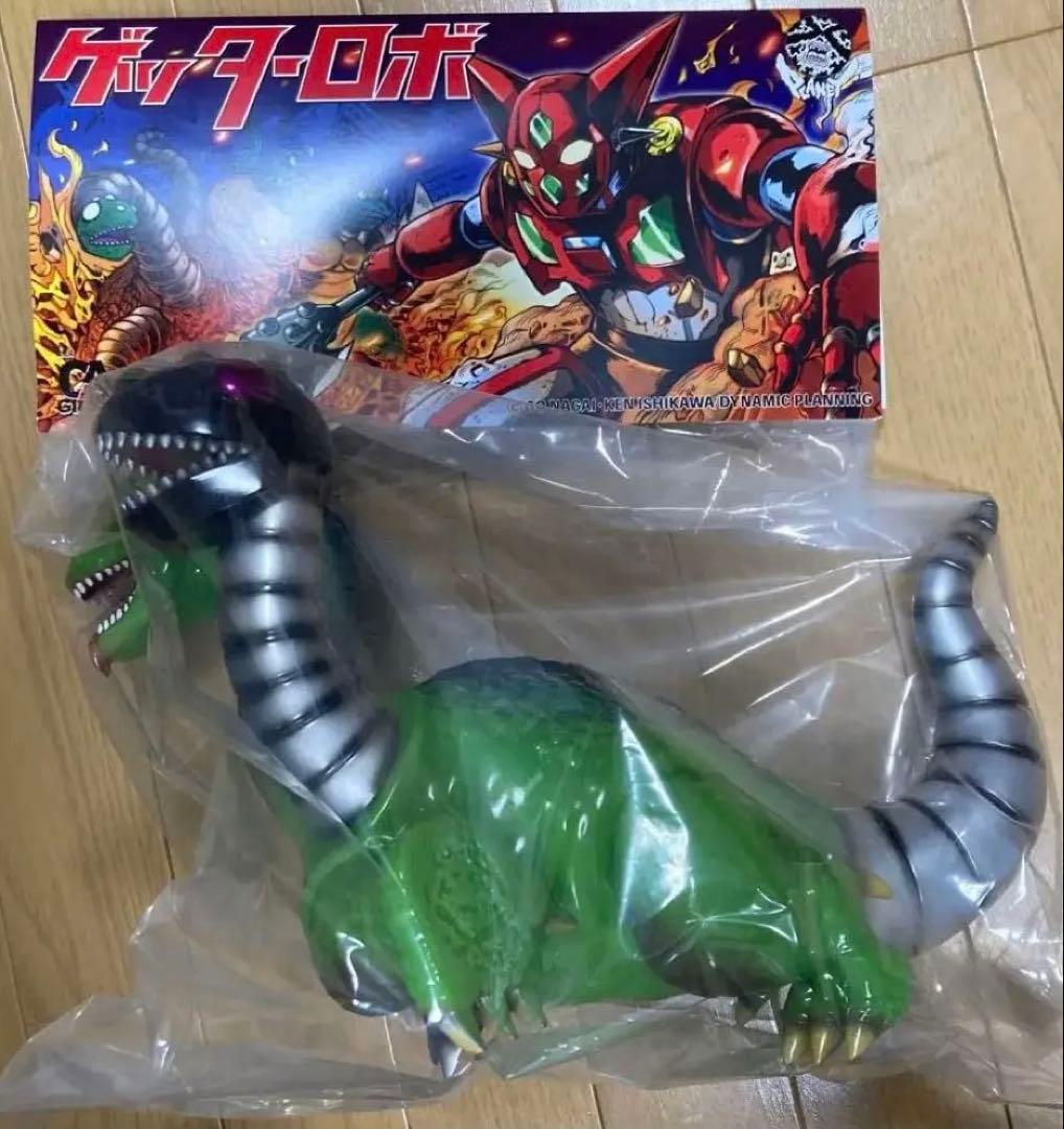PLANET X「メカザウルス ズー(恐竜カラー)　ソフビ　墓場の画廊
