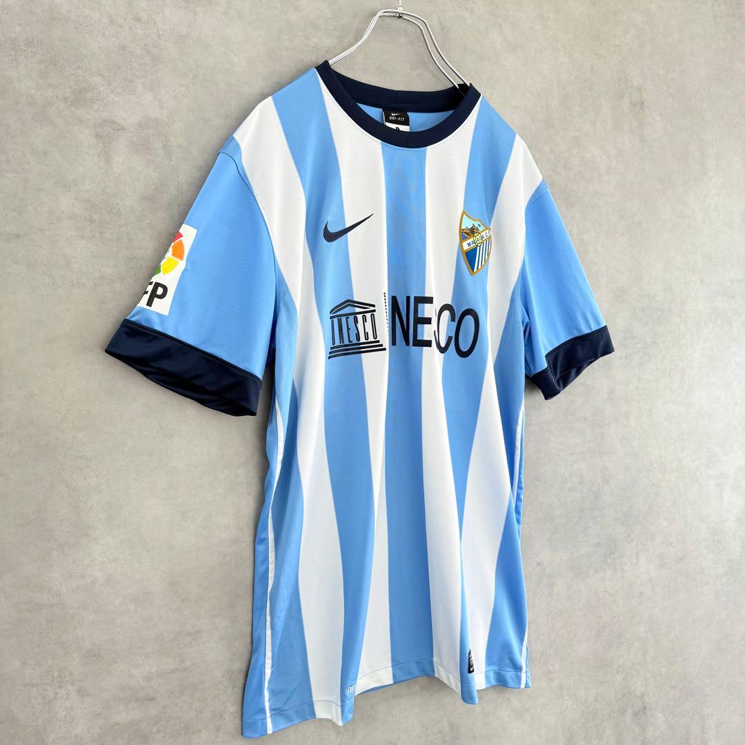 美品 NIKE ナイキ MALAGA C.F マラガ ユニフォーム ゲームシャツ