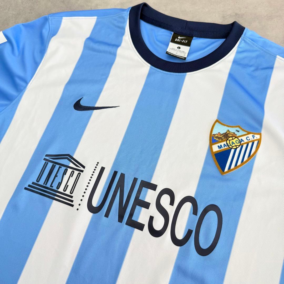 美品 NIKE ナイキ MALAGA C.F マラガ ユニフォーム ゲームシャツ