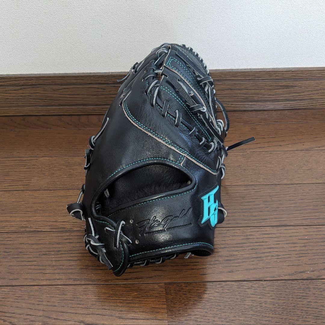 【極美品】ハイゴールド 軟式ファーストミット 己極 OKG-810F 一塁手用