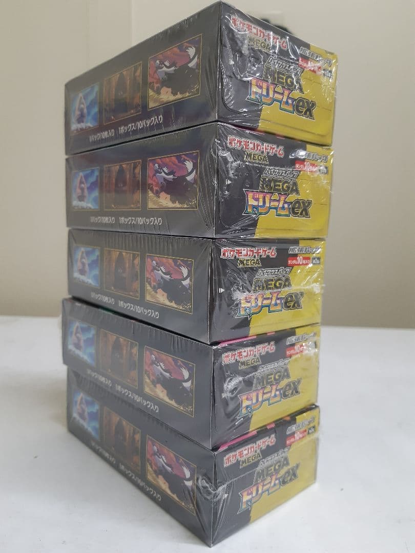 ポケモンカード MEGAドリームex シュリンク付き 5BOX