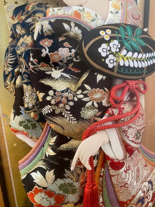 初正月 羽子板 羽子板飾り 押絵羽子板 手造り押絵 厄除け 魔除け お正月飾り