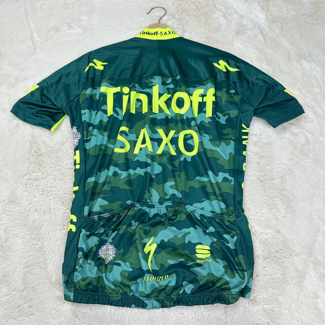 ✨美品✨Sportful ティンコフサクソ 迷彩 プロチームジャージ 伊製 XL