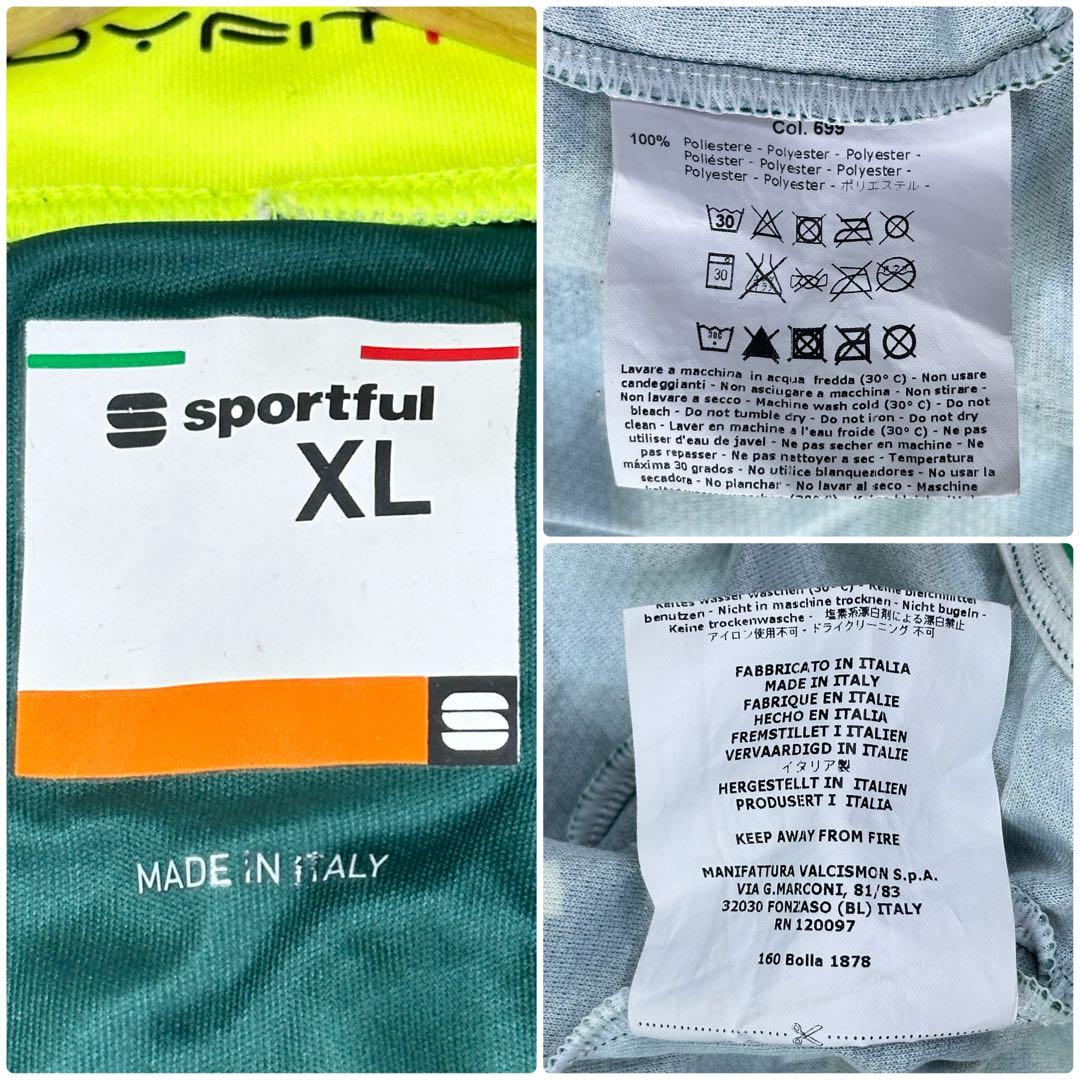 ✨美品✨Sportful ティンコフサクソ 迷彩 プロチームジャージ 伊製 XL
