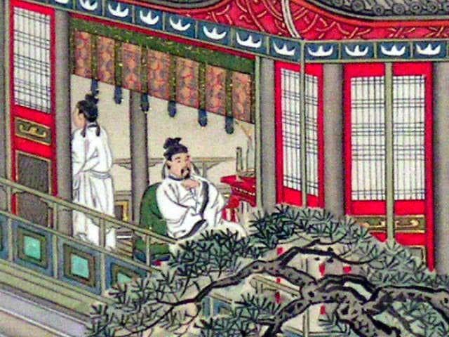 ♥掛軸　日本画　 尾竹 越堂 　掛け軸　骨董品