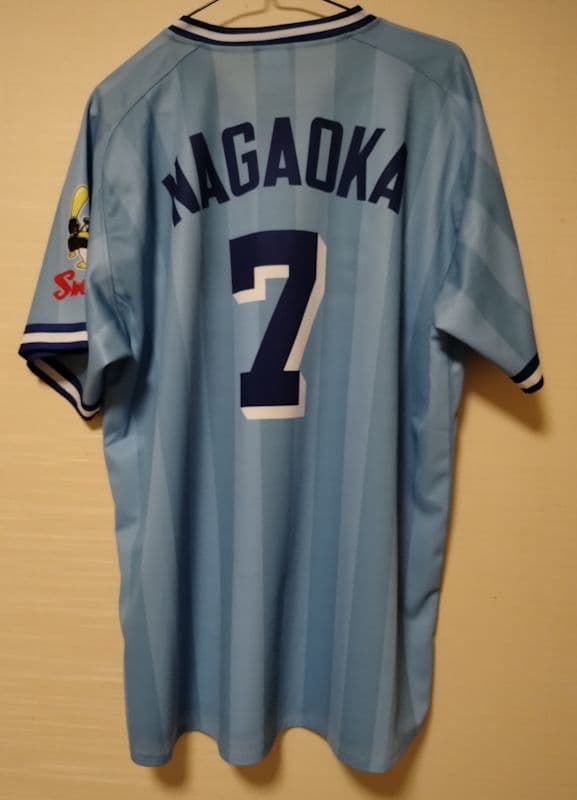長岡① 東京ヤクルトスワローズ 1994-1996年ビジター 復刻ユニフォーム