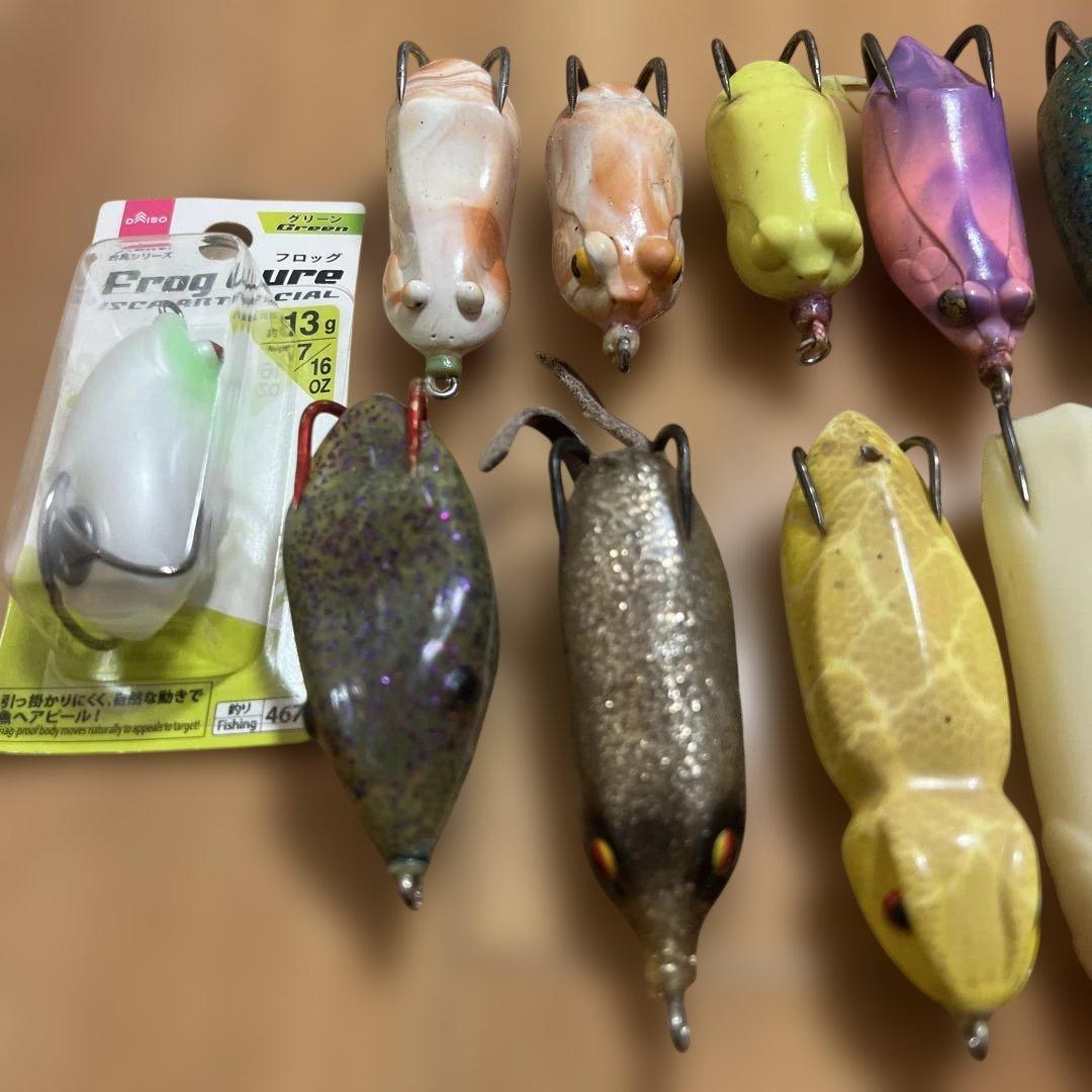 フロッグ　まとめ売り　雷魚　フロッグ　バス　ナマズ　スミス　ウィップラッシュ