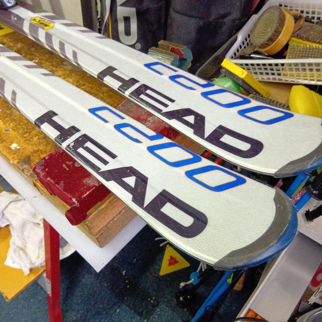 メンテナス…ホットWAX済 156cmHEAD靴26cm ポール付
