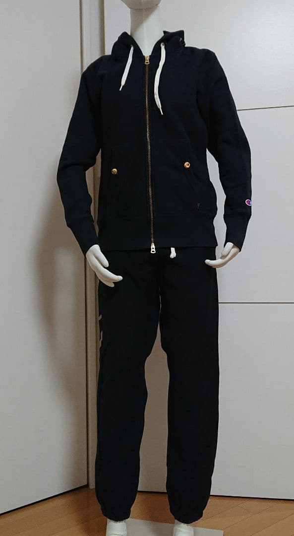 24karats x champion リバースウィーブセットアップ S