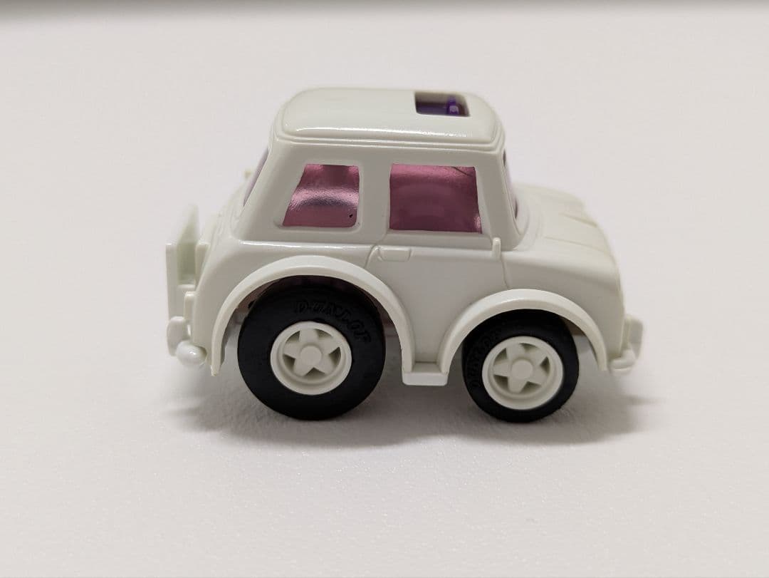 チョロＱ　A-6　MINI　ミニクーパー　ダンロップタイヤ　ホワイト